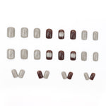 Elegant Minimalist Press-On Nail Set (24pcs) (DESIGN 7594)