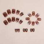 Elegant Minimalist Press-On Nail Set (24pcs) (DESIGN 7461)