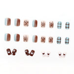 Elegant Minimalist Press-On Nail Set (24pcs) (DESIGN 7576)