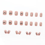 Elegant Minimalist Press-On Nail Set (24pcs) (DESIGN 7601)