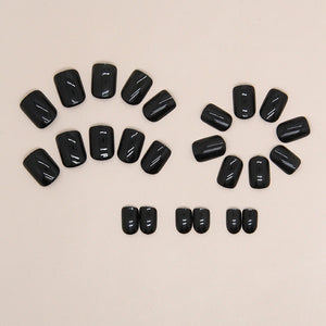 Elegant Minimalist Press-On Nail Set (24pcs) (DESIGN 7465)