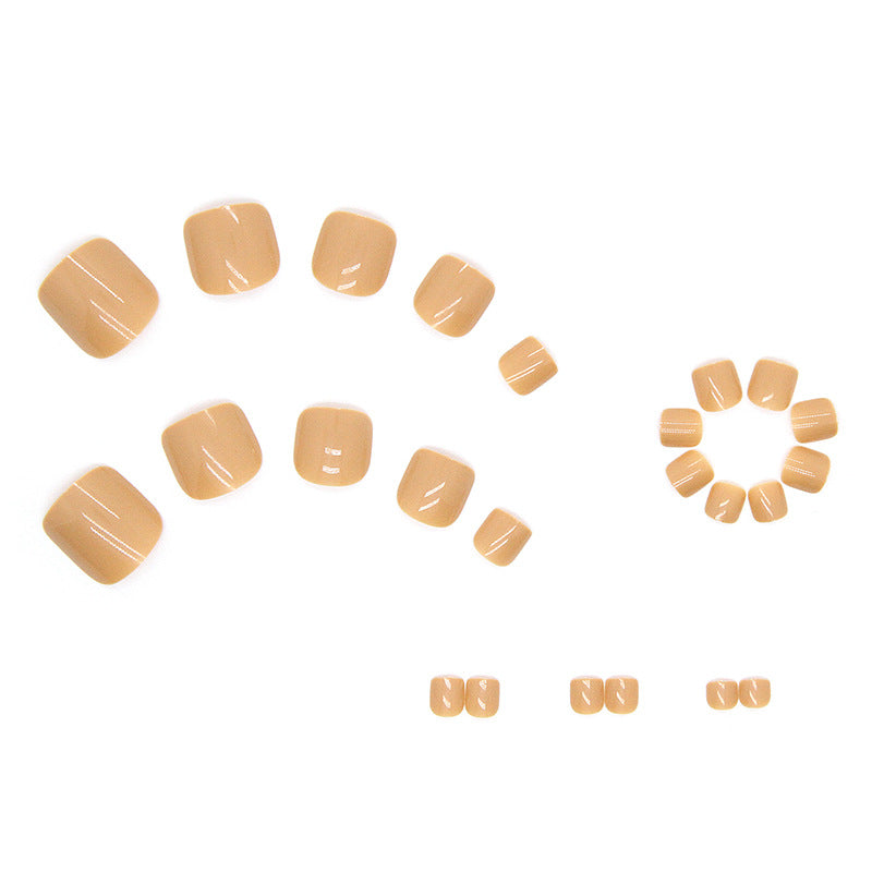 Elegant Minimalist Press-On Nail Set (24pcs) (DESIGN 74892)