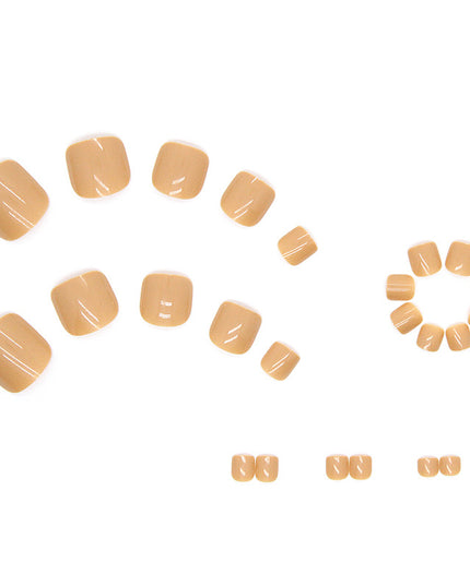 Elegant Minimalist Press-On Nail Set (24pcs) (DESIGN 74892)
