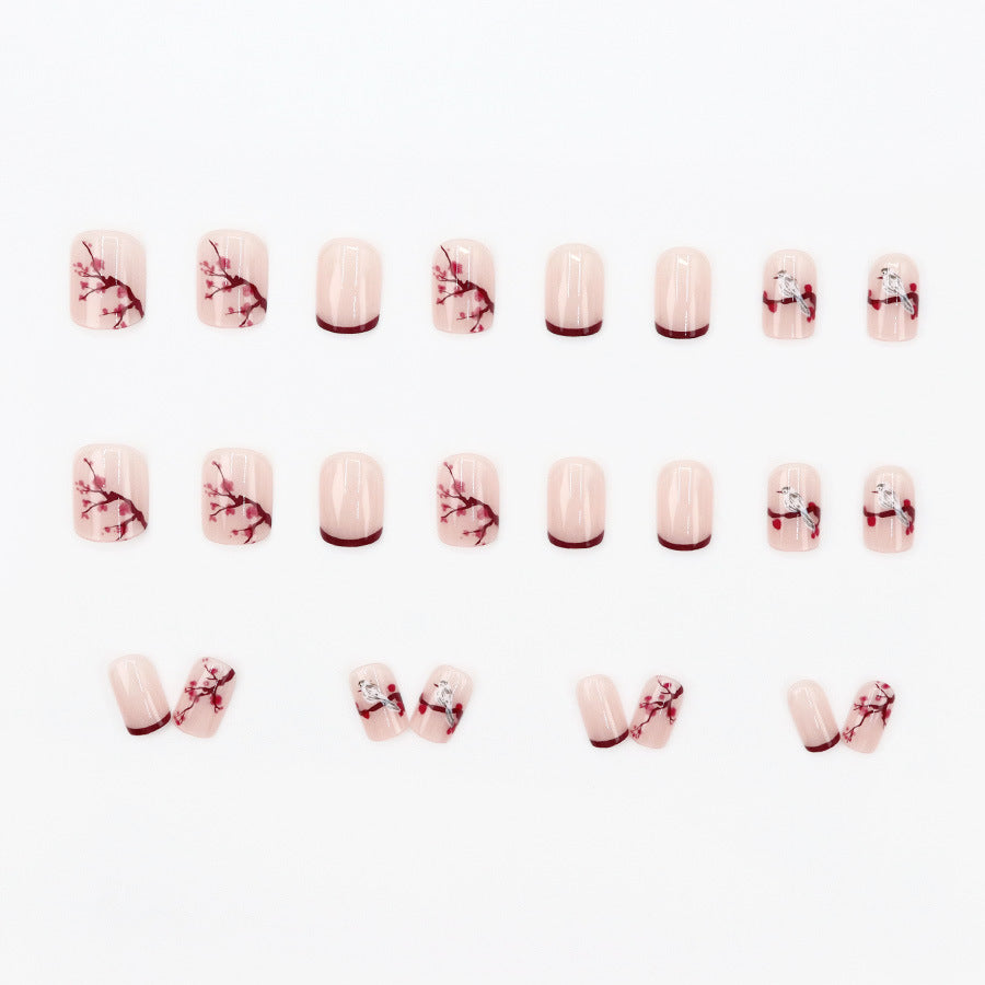 Elegant Minimalist Press-On Nail Set (24pcs) (DESIGN 7597)