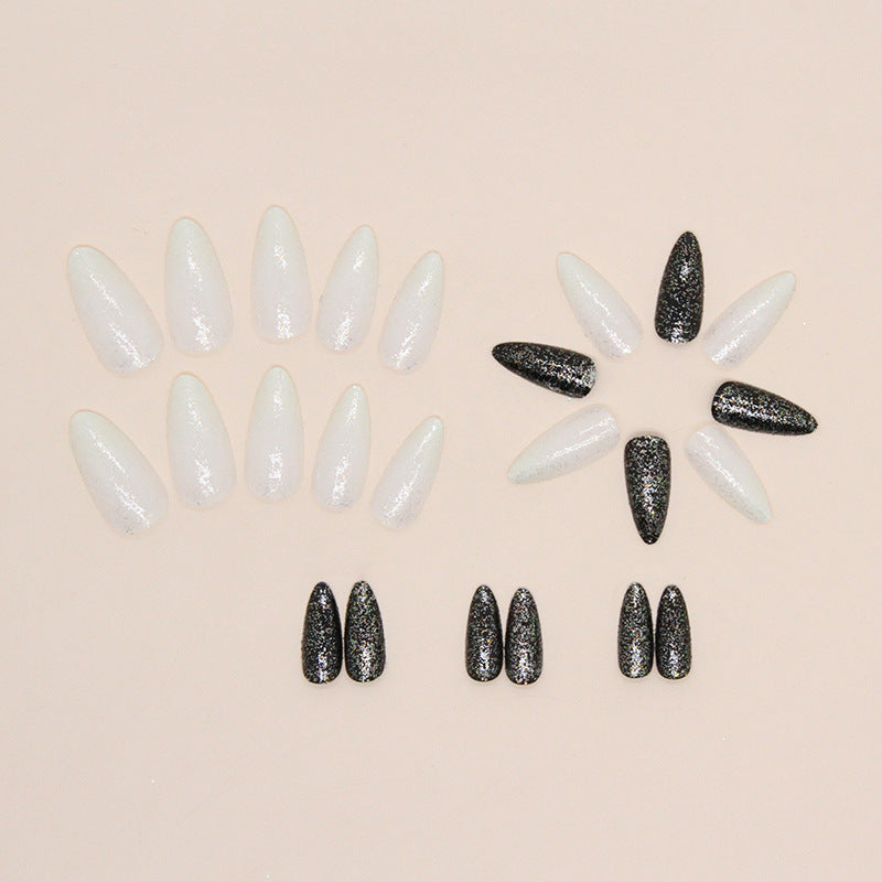 Elegant Minimalist Press-On Nail Set (24pcs) (DESIGN 7397)