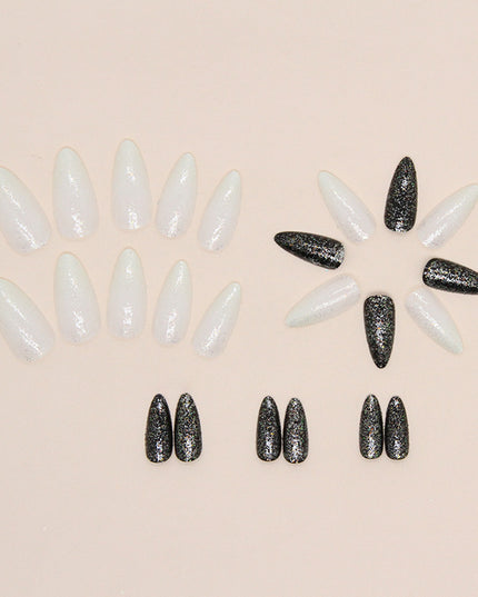 Elegant Minimalist Press-On Nail Set (24pcs) (DESIGN 7397)
