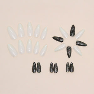 Elegant Minimalist Press-On Nail Set (24pcs) (DESIGN 7397)