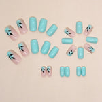 Elegant Minimalist Press-On Nail Set (24pcs) (DESIGN 7442)