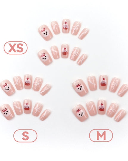 Elegant Minimalist Press-On Nail Set (24pcs) (DESIGN 7532)