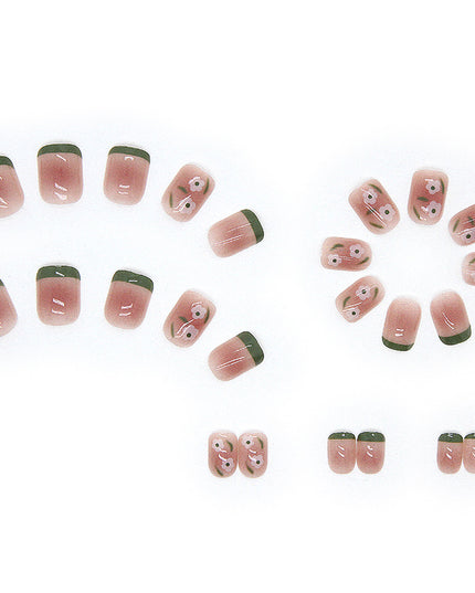 Elegant Minimalist Press-On Nail Set (24pcs) (DESIGN 7367)