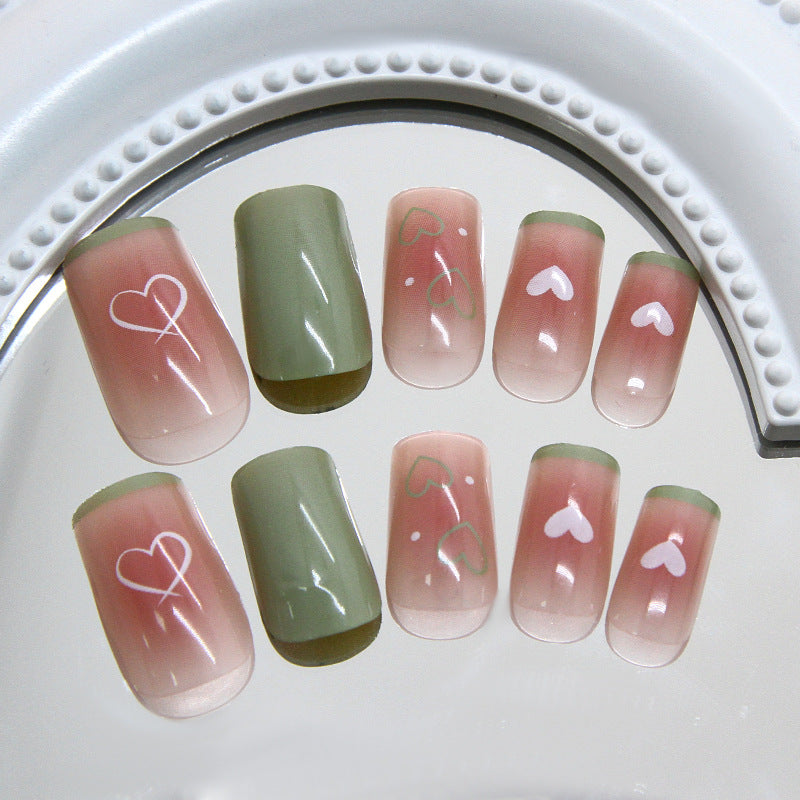 Elegant Minimalist Press-On Nail Set (24pcs) (DESIGN 7399)
