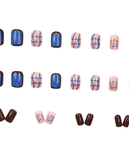 Elegant Minimalist Press-On Nail Set (24pcs) (DESIGN 7546)