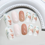 Elegant Minimalist Press-On Nail Set (24pcs) (DESIGN 7356)