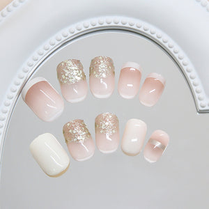 Elegant Minimalist Press-On Nail Set (24pcs) (DESIGN 7360)