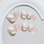 Elegant Minimalist Press-On Nail Set (24pcs) (DESIGN 7448)