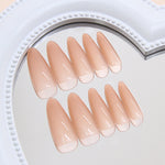 Elegant Minimalist Press-On Nail Set (24pcs) (DESIGN 7306)