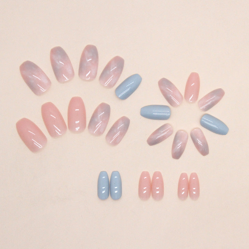 Elegant Minimalist Press-On Nail Set (24pcs) (DESIGN 7431)
