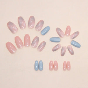 Elegant Minimalist Press-On Nail Set (24pcs) (DESIGN 7431)