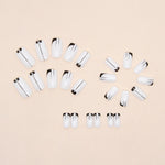 Elegant Minimalist Press-On Nail Set (24pcs) (DESIGN 7395)