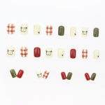 Elegant Minimalist Press-On Nail Set (24pcs) (DESIGN 7544)