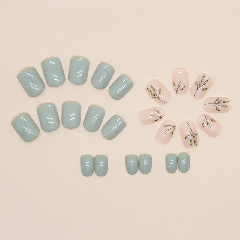 Elegant Minimalist Press-On Nail Set (24pcs) (DESIGN 7434)