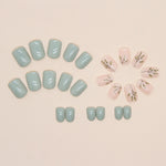 Elegant Minimalist Press-On Nail Set (24pcs) (DESIGN 7434)
