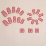 Elegant Minimalist Press-On Nail Set (24pcs) (DESIGN 7425)