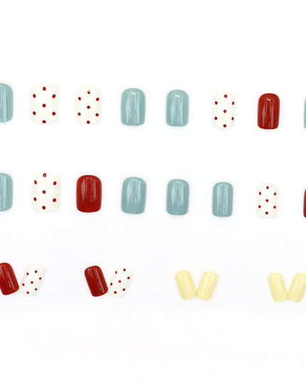 Elegant Minimalist Press-On Nail Set (24pcs) (DESIGN 7510)
