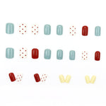 Elegant Minimalist Press-On Nail Set (24pcs) (DESIGN 7510)