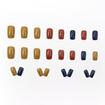 Elegant Minimalist Press-On Nail Set (24pcs) (DESIGN 7653)