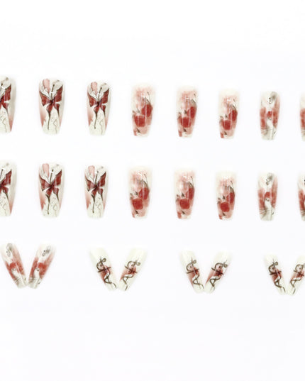 Elegant Minimalist Press-On Nail Set (24pcs) (DESIGN 7582)