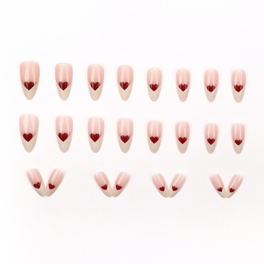 Elegant Minimalist Press-On Nail Set (24pcs) (DESIGN 7658)