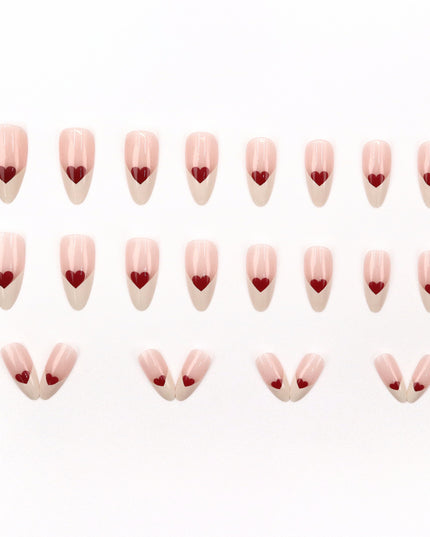 Elegant Minimalist Press-On Nail Set (24pcs) (DESIGN 7658)