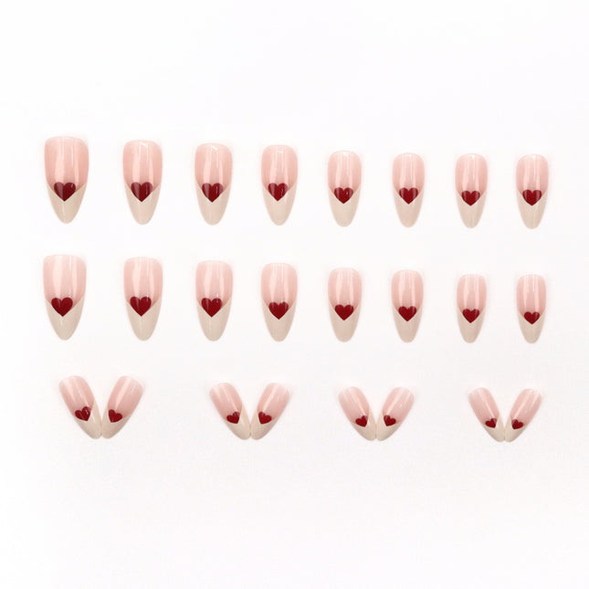Elegant Minimalist Press-On Nail Set (24pcs) (DESIGN 7658)