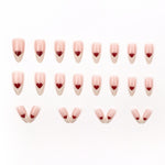 Elegant Minimalist Press-On Nail Set (24pcs) (DESIGN 7658)