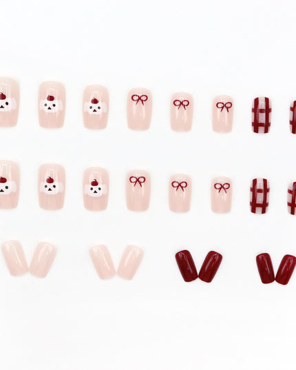 Elegant Minimalist Press-On Nail Set (24pcs) (DESIGN 7564)
