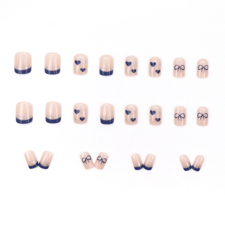 Elegant Minimalist Press-On Nail Set (24pcs) (DESIGN 7583)