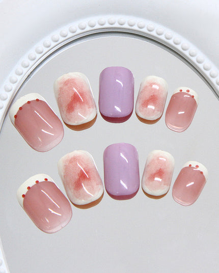 Elegant Minimalist Press-On Nail Set (24pcs) (DESIGN 7312)