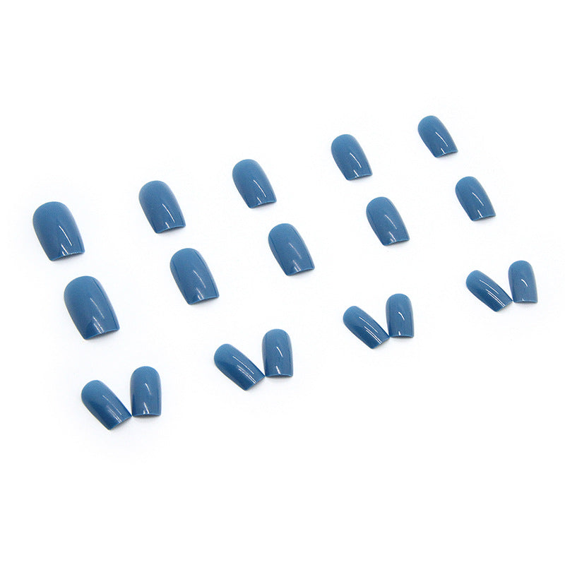 Elegant Minimalist Press-On Nail Set (24pcs) (DESIGN 7418)