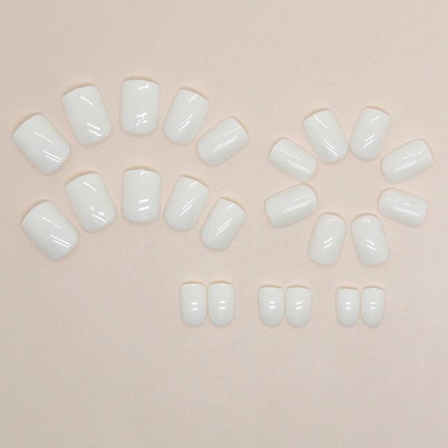 Elegant Minimalist Press-On Nail Set (24pcs) (DESIGN 7380)