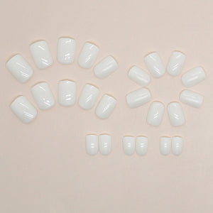 Elegant Minimalist Press-On Nail Set (24pcs) (DESIGN 7380)
