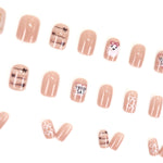 Elegant Minimalist Press-On Nail Set (24pcs) (DESIGN 7509)