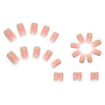 Elegant Minimalist Press-On Nail Set (24pcs) (DESIGN 7411)