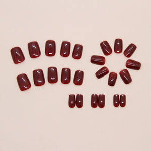 Elegant Minimalist Press-On Nail Set (24pcs) (DESIGN 7470)