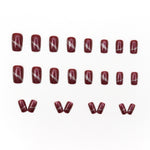 Elegant Minimalist Press-On Nail Set (24pcs) (DESIGN 7604)