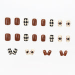 Elegant Minimalist Press-On Nail Set (24pcs) (DESIGN 7556)