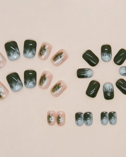 Elegant Minimalist Press-On Nail Set (24pcs) (DESIGN 7372)
