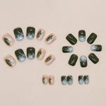 Elegant Minimalist Press-On Nail Set (24pcs) (DESIGN 7372)