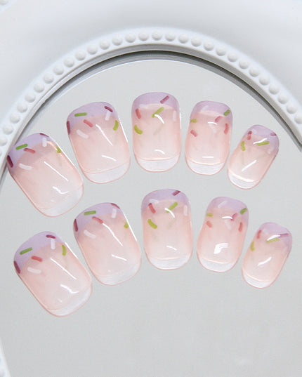 Elegant Minimalist Press-On Nail Set (24pcs) (DESIGN 7311)