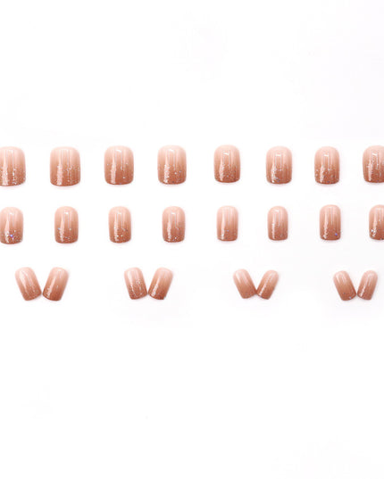 Elegant Minimalist Press-On Nail Set (24pcs) (DESIGN 7666)